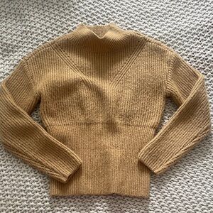 Cozy Camel Turtleneck Sweater